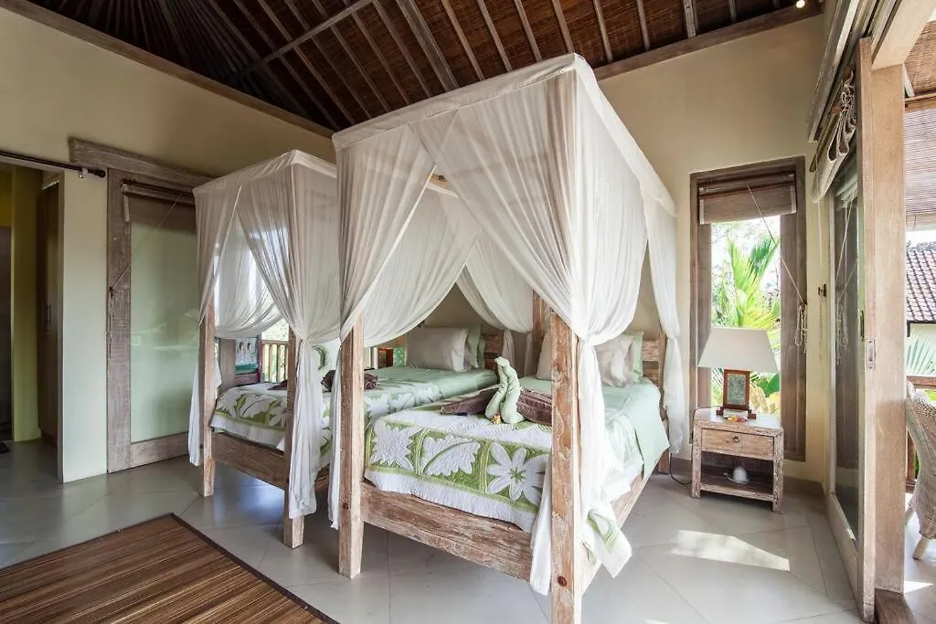 Villa Semua Suka/Ubud/2 Bd/2Bath/Ac/Pool